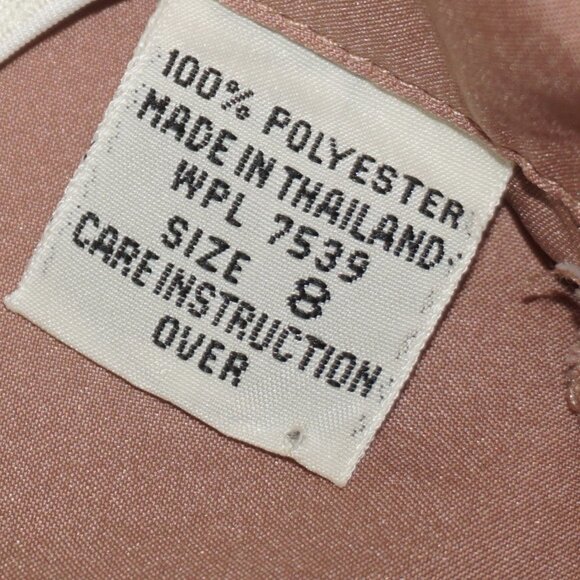 Vintage 80s DVF Diane Von Furstenberg Mauve Button Down Safari Blouse Top - Picture 6 of 8
